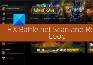 แก้ไข Battle.net Scan and Repair Loop บน Windows PC