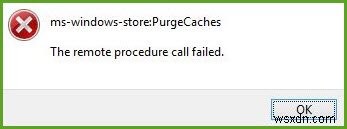 ข้อผิดพลาดการเรียกขั้นตอนระยะไกลล้มเหลวสำหรับแอป Windows Store 