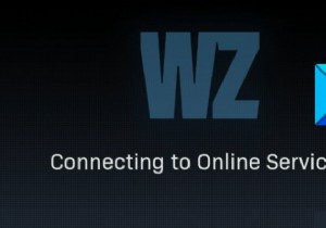 แก้ไข Warzone ติดอยู่ในการเชื่อมต่อกับบริการออนไลน์ 