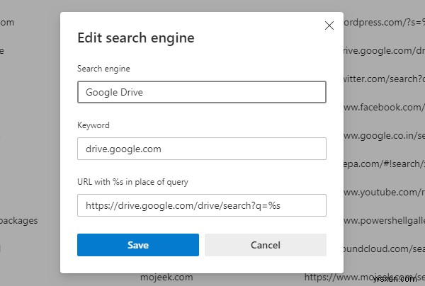 วิธีค้นหาเว็บไซต์โดยตรงจาก Chrome หรือ Edge Address Bar 