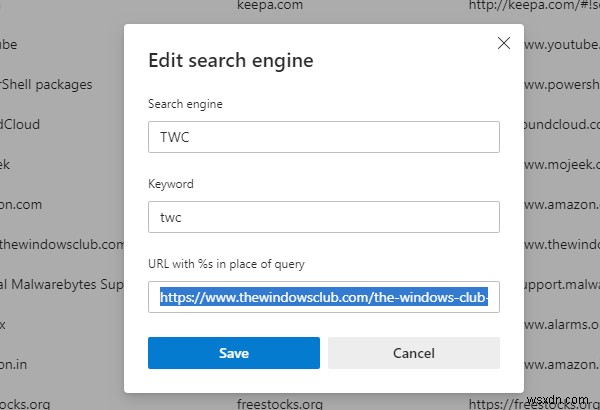 วิธีค้นหาเว็บไซต์โดยตรงจาก Chrome หรือ Edge Address Bar 