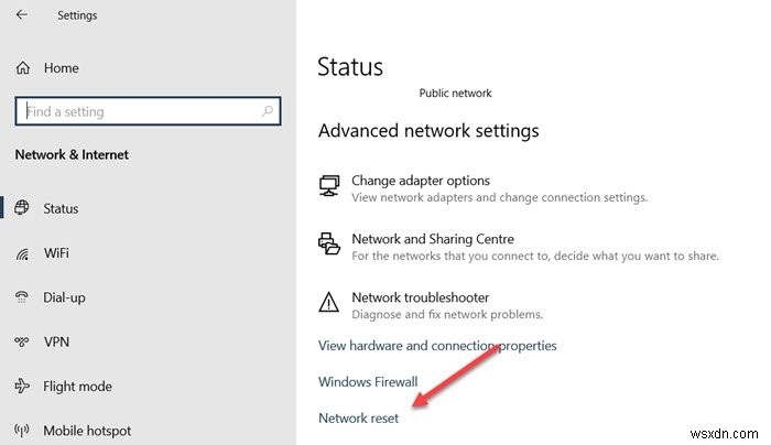 Network and Sharing Center ไม่เปิดใน Windows 11/10 