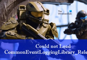 ไม่สามารถโหลด CommonEventLoggingLibrary_Release.dll Halo error 