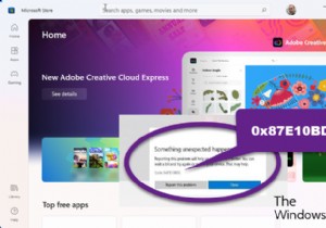 แก้ไข Microsoft Store Error Code 0x87E10BD0 บน Windows PC 