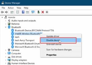 วิธีตั้งค่าการเปลี่ยนอะแดปเตอร์ Bluetooth ใน Windows 11/10 