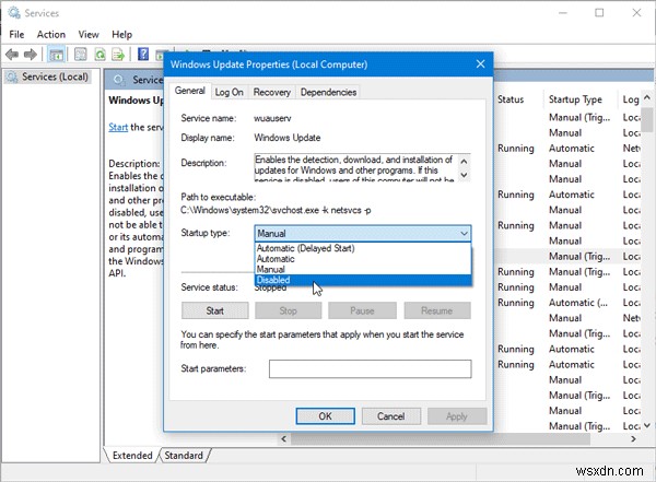 Modern Setup Host ใช้ CPU หรือหน่วยความจำสูงใน Windows 11/10 