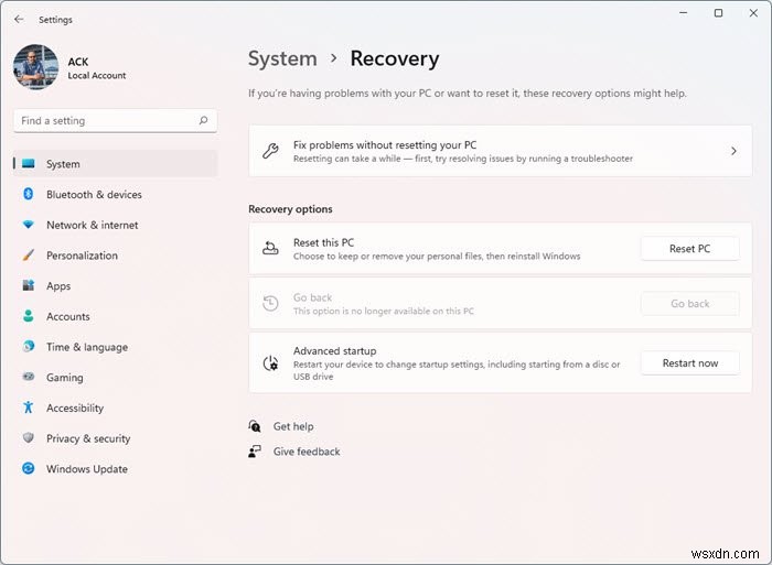 Windows Safe Mode แจ้งว่ารหัสผ่านไม่ถูกต้อง 