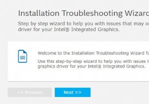 แก้ไขปัญหาไดรเวอร์กราฟิก Intel ใน Windows 11/10 