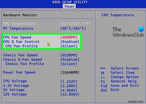 แก้ไขรหัสข้อผิดพลาดพัดลมโปรเซสเซอร์ 2000-0511 บนคอมพิวเตอร์ Windows 