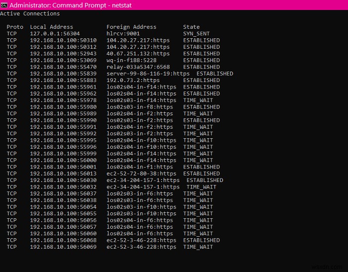 วิธีใช้คำสั่ง Netstat เพื่อแก้ไขปัญหาเครือข่ายใน Windows 11/10 