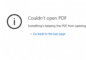 Edge ไม่สามารถเปิด PDF ได้ มีบางอย่างทำให้ PDF นี้ไม่สามารถเปิดได้ 