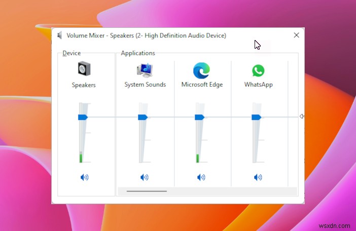 วิธีคืนค่า Volume Mixer เก่าใน Windows 11 