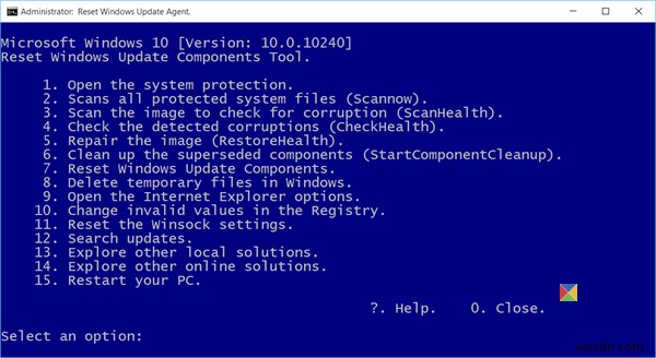 ข้อผิดพลาด Windows Update 0x8009001D, DLL ของผู้ให้บริการล้มเหลวในการเริ่มต้นอย่างถูกต้อง 