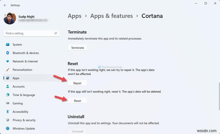 คำสั่งเสียง Cortana ไม่ทำงานบน Windows 11/10 