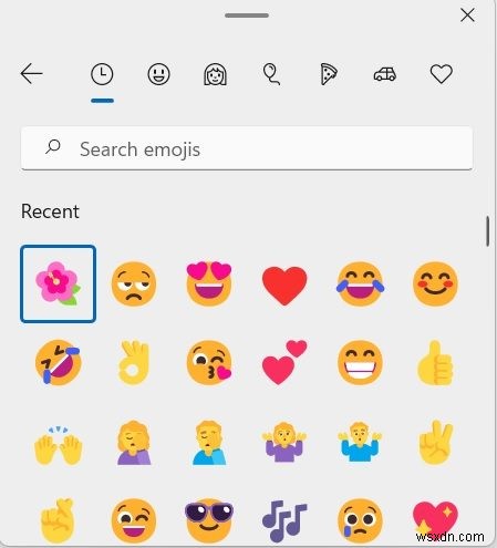 วิธีใช้ Emojis ใน Windows 11 หรือ Windows 10 