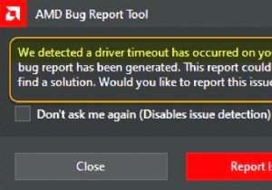 แก้ไขข้อผิดพลาดการหมดเวลาของไดรเวอร์ AMD 