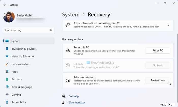 วิธีซ่อมแซม EFI bootloader ใน Windows 11/10 