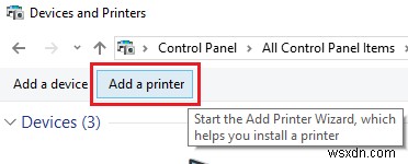 Windows ไม่สามารถเพิ่มหรือเชื่อมต่อกับเครื่องพิมพ์ได้ Local Print Spooler Service ไม่ทำงาน 