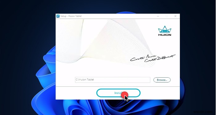 วิธีการติดตั้งไดรเวอร์ Huion ใน Windows 11/10 