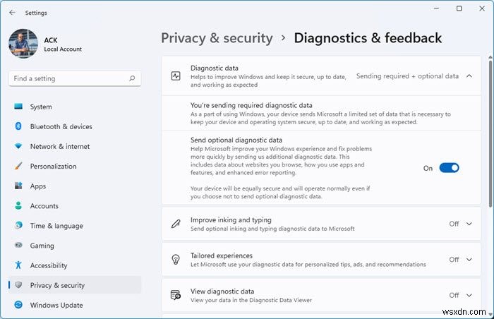 เราไม่สามารถเข้าถึง Windows Insider Program ได้ในขณะนี้ 