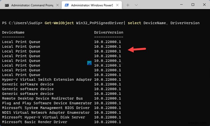 วิธีตรวจสอบเวอร์ชั่นของไดรเวอร์ใน Windows 11/10 