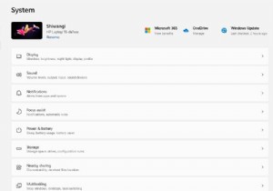 อธิบายการตั้งค่าระบบใน Windows 11 