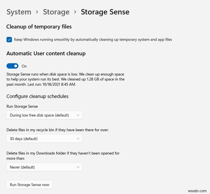 อธิบายการตั้งค่าระบบใน Windows 11 