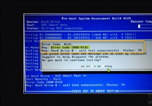 แก้ไขรหัสข้อผิดพลาดฮาร์ดไดรฟ์ 2000-0142 บนคอมพิวเตอร์ Windows 