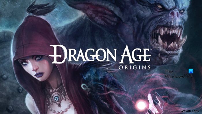 Dragon Age:Origins หยุดทำงานบน Windows PC 