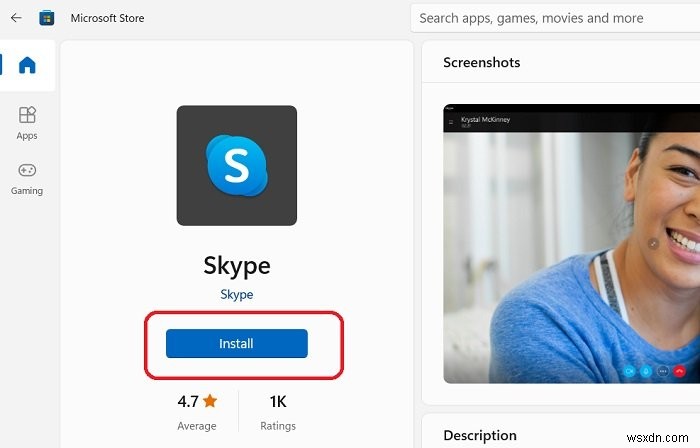 Skype ติดตั้งทุกครั้งที่เปิดใน Windows 11/10 