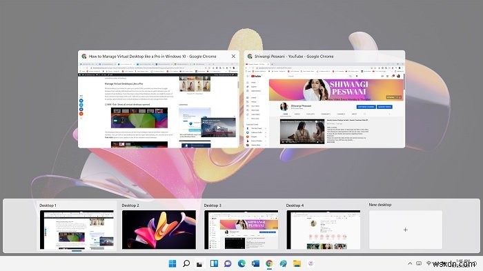 วิธีจัดการเดสก์ท็อปเสมือนใน Windows 11 