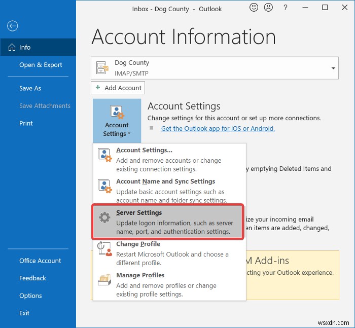 วิธีแก้ไขข้อผิดพลาด Outlook 0X800408FC บน Windows 11/10 