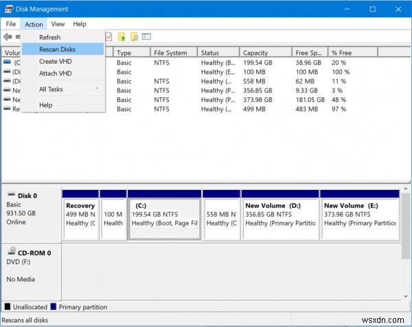 แก้ไขข้อผิดพลาด 0x800701b1 มีการระบุอุปกรณ์ที่ไม่มีอยู่