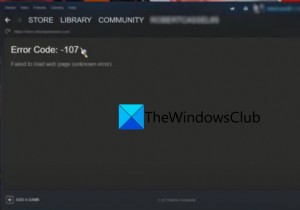 วิธีแก้ไขรหัสข้อผิดพลาด Steam 107 บนพีซี Windows