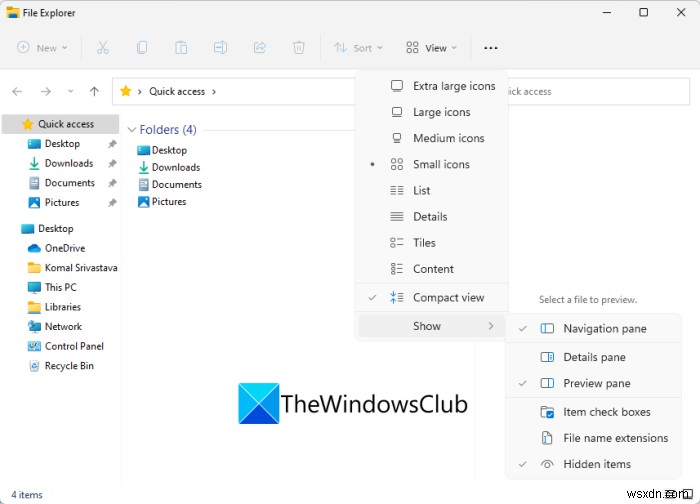 เคล็ดลับและลูกเล่น File Explorer ของ Windows 11 ที่ดีที่สุด 