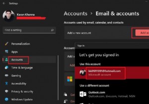 วิธีเพิ่มบัญชีใหม่สำหรับอีเมล ปฏิทิน และรายชื่อติดต่อใน Windows 11 