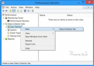 วิธีใช้ Perfmon หรือ Performance Monitor ใน Windows 11/10 