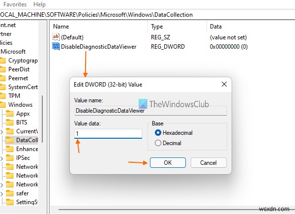 วิธีปิดการใช้งานโปรแกรมแสดงข้อมูลการวินิจฉัยใน Windows 11 