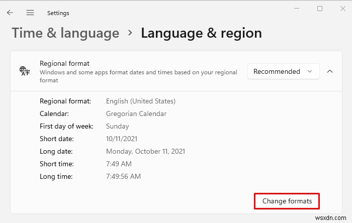 วิธีเปลี่ยนภาษา ภูมิภาค เวลาและวันที่ใน Windows 11 