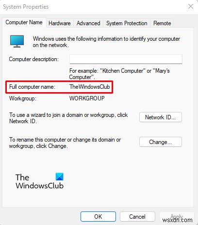 วิธีค้นหาชื่อคอมพิวเตอร์ใน Windows 11 