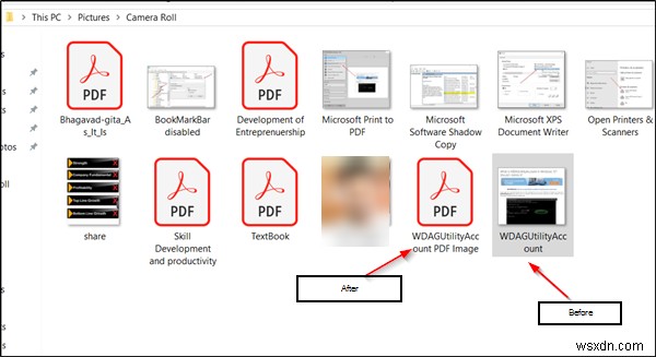 วิธีบันทึกภาพหน้าจอเป็น PDF โดยใช้แอพ Photos ใน Windows 11/10 