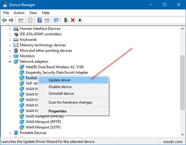 แก้ไขข้อผิดพลาด rtwlane.sys Blue Screen บน Windows 11/10 