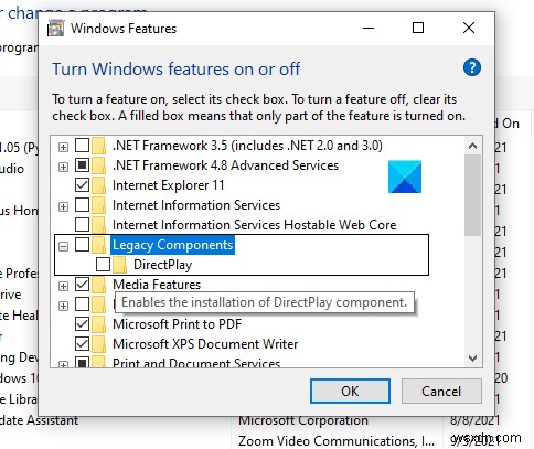 การเร่งความเร็ว Direct 3D หรือ DirectDraw ไม่พร้อมใช้งานใน Windows 11 