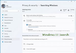 วิธีกำหนดค่าตัวเลือกการทำดัชนีและการตั้งค่าสำหรับ Windows 11 Search 