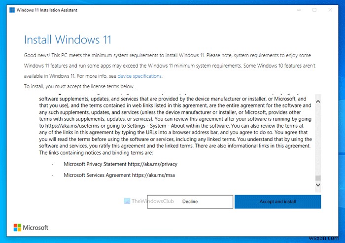 วิธีใช้ Windows 11 Installation Assistant เพื่อติดตั้ง Windows 11 