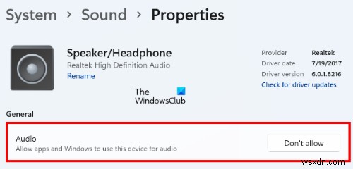 แก้ไข Channel Surround Sound ไม่ทำงานใน Windows 11 