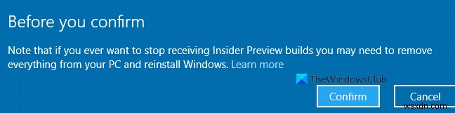 วิธีเปลี่ยนจาก Insider Preview เป็น Stable Build ของ Windows 11 