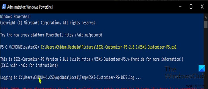 วิธีการติดตั้ง VMWare ESXi ใน Hyper-V Virtual Machine 