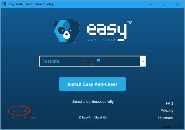 EasyAntiCheat.exe คืออะไรและสามารถลบออกจาก Windows 11 ได้หรือไม่ 