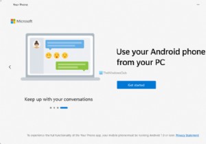 วิธีรับการแจ้งเตือน Android บน Windows 11/10 